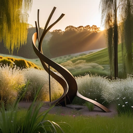 Seeking Stillness Through Curated Garden Exhibitions.