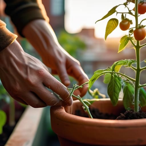 Small Space Vegetable Gardening as a Quiet Ritual