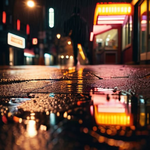 The Quiet Pulse of the City's night.