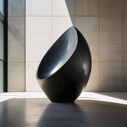 Abstract sculpture: The Echo of the Form.
