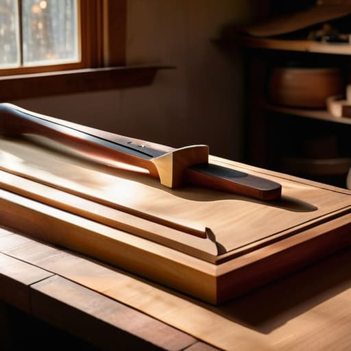 Luthier crafting The Echo That Remains.