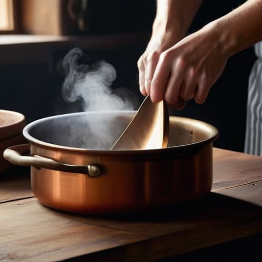 Gourmet cooking ritual, The Final Note.