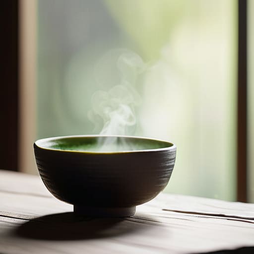Steaming tea mug representing The Last Drop.