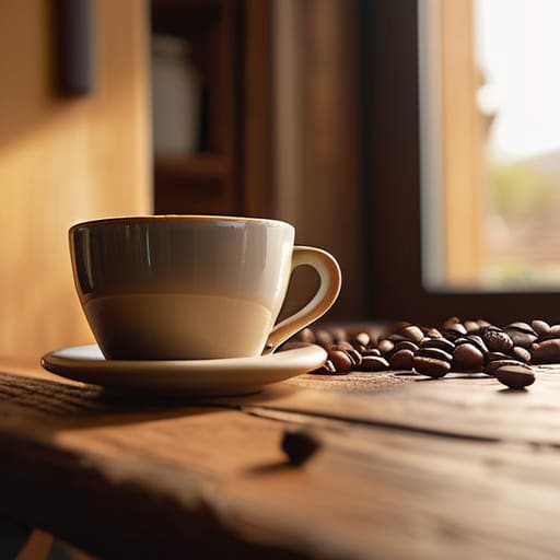 An empty coffee cup, The Lingering Aftertaste.