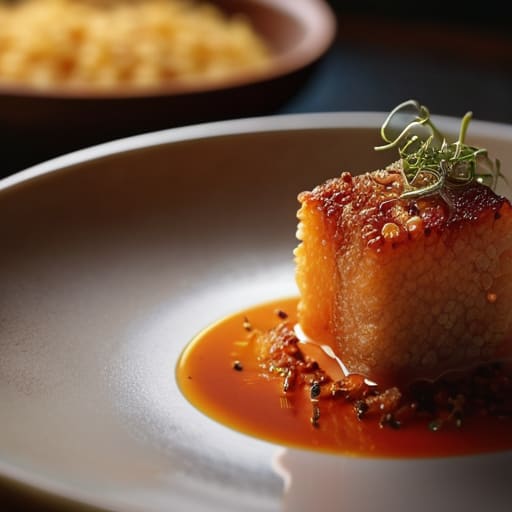 Steaming fusion dish, The Lingering Aftertaste.