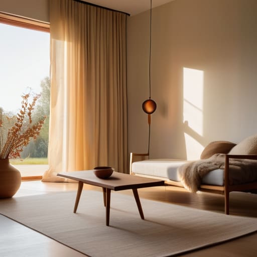 Minimalist interior, The Soul of the Space.