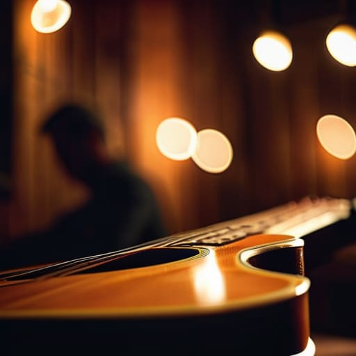 Intimate acoustic music sessions in a room.