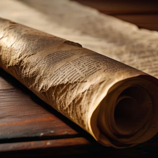 The Quiet Origins of Classical Literature parchment.