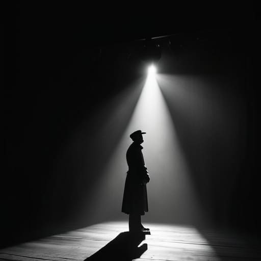 Dramatic stage lighting during The Final Fade.