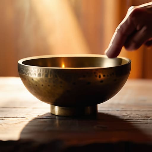 Finding Stillness in Singing Bowl Meditation.