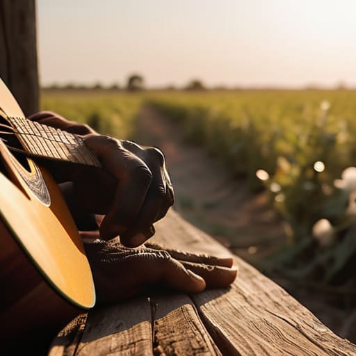 Finding the Roots of American Blues Music in the Shadows.