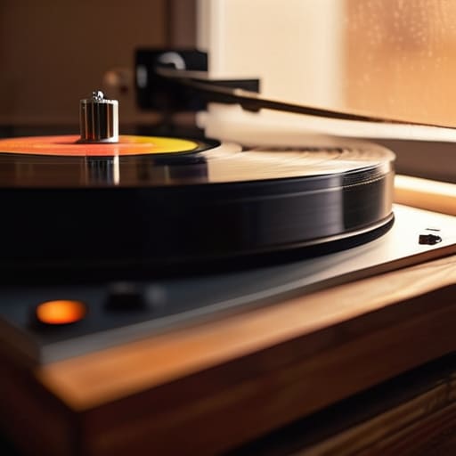 Vinyl record playing The Final Groove.