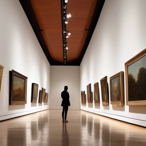 Museum stillness and The Quiet Afterglow.